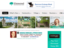Tablet Screenshot of elmwoodnebraska.com